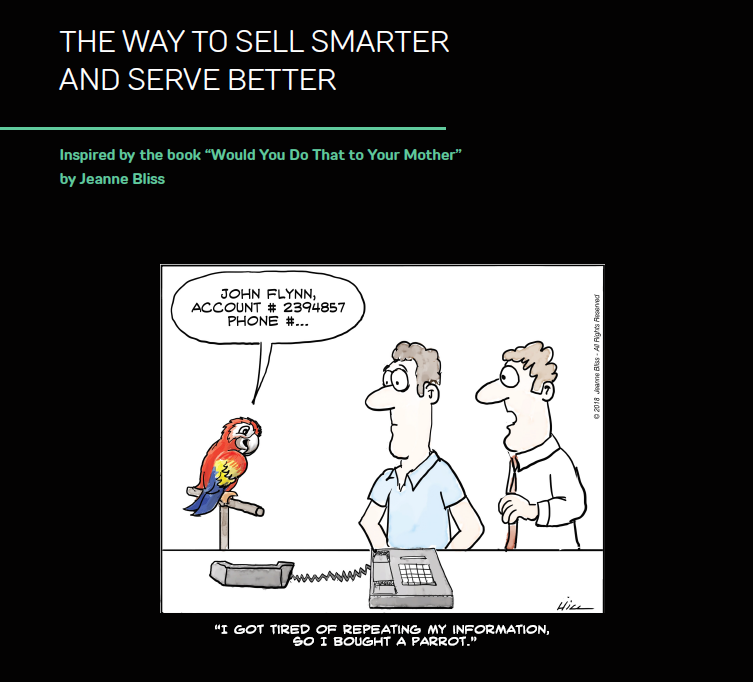The Way to Sell Smarter and Serve Better eBook