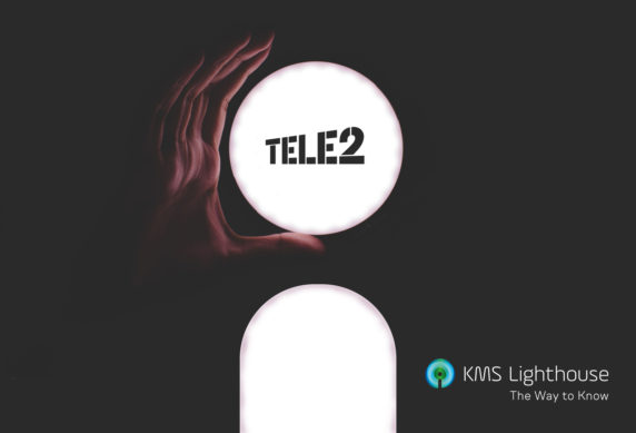 Tele2 has implemented a knowledge management system using KMS Lighthouse in partnership with CROC and DIS Group